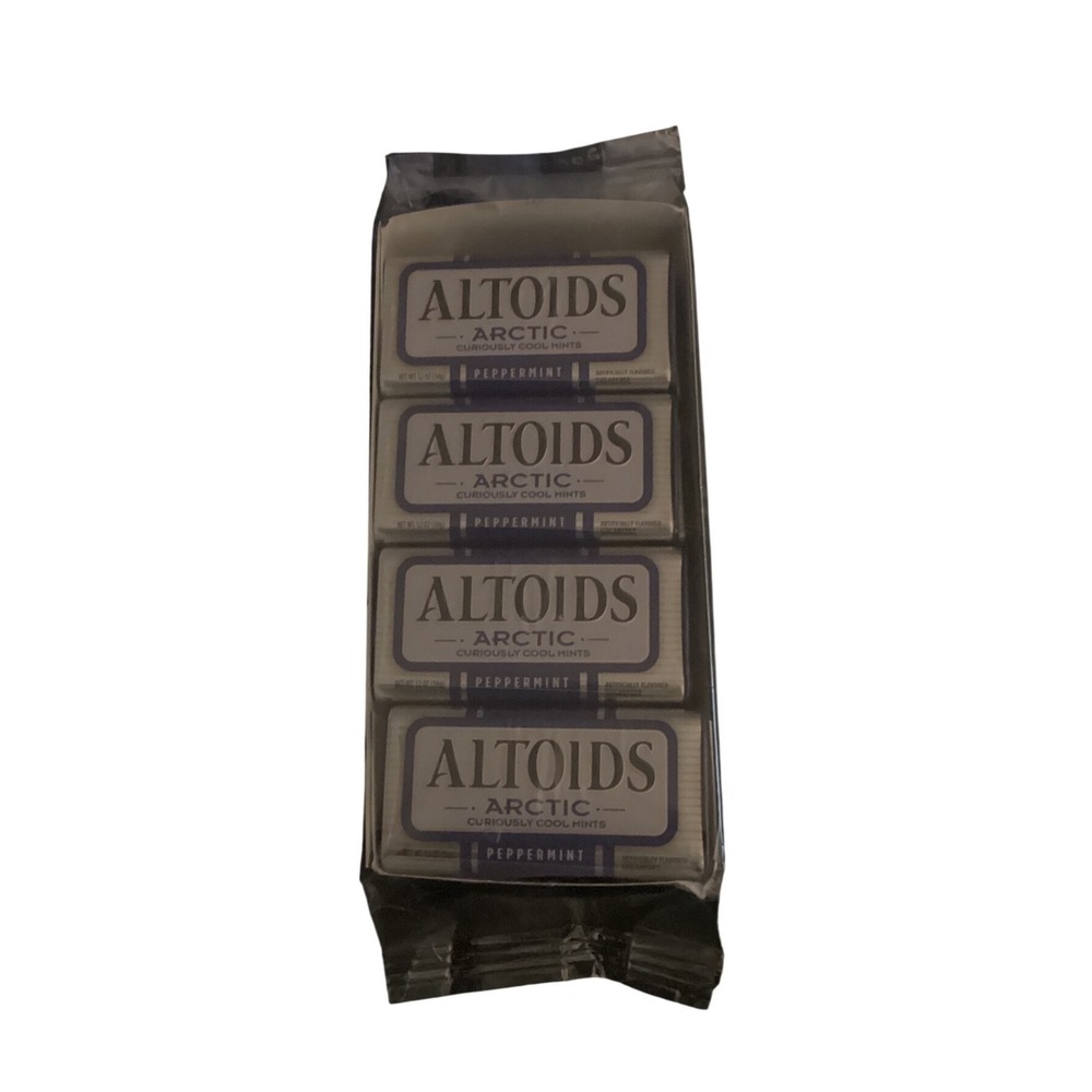 Altoids‎ Arctic Peppermint Curiously Cool Mints 8 Pack Sealed Tins Sugar Free